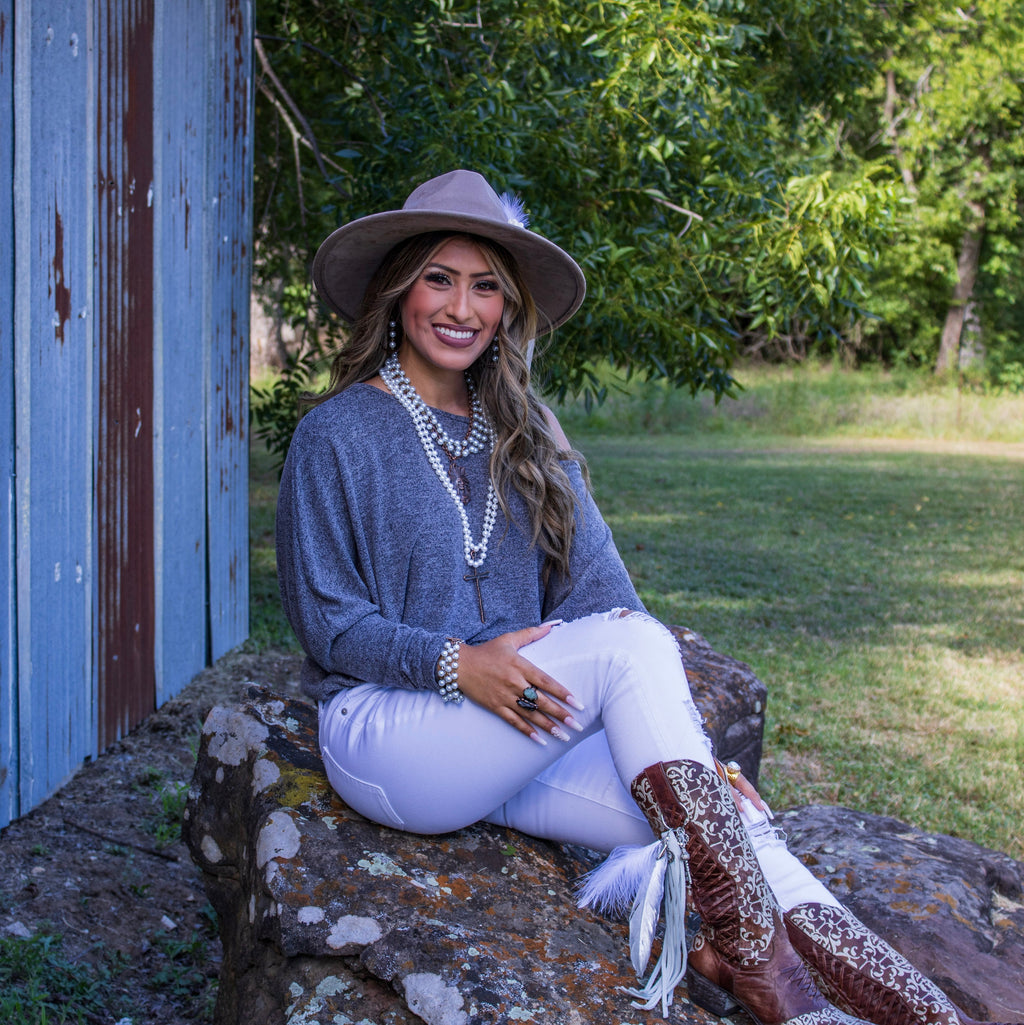 Pearl and Copper Beaded Collar Necklace w/ Indian Pendant