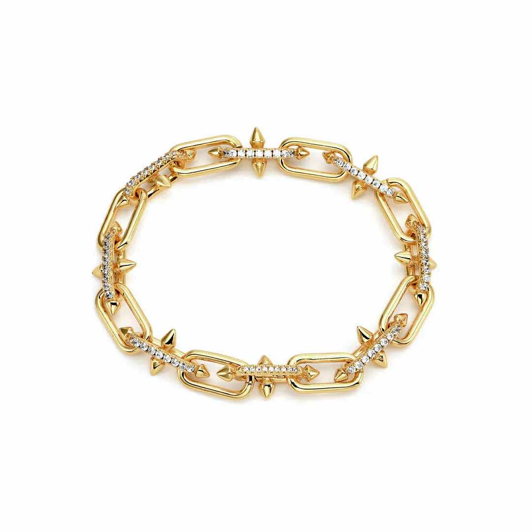 Gold Talon Chain Bracelet