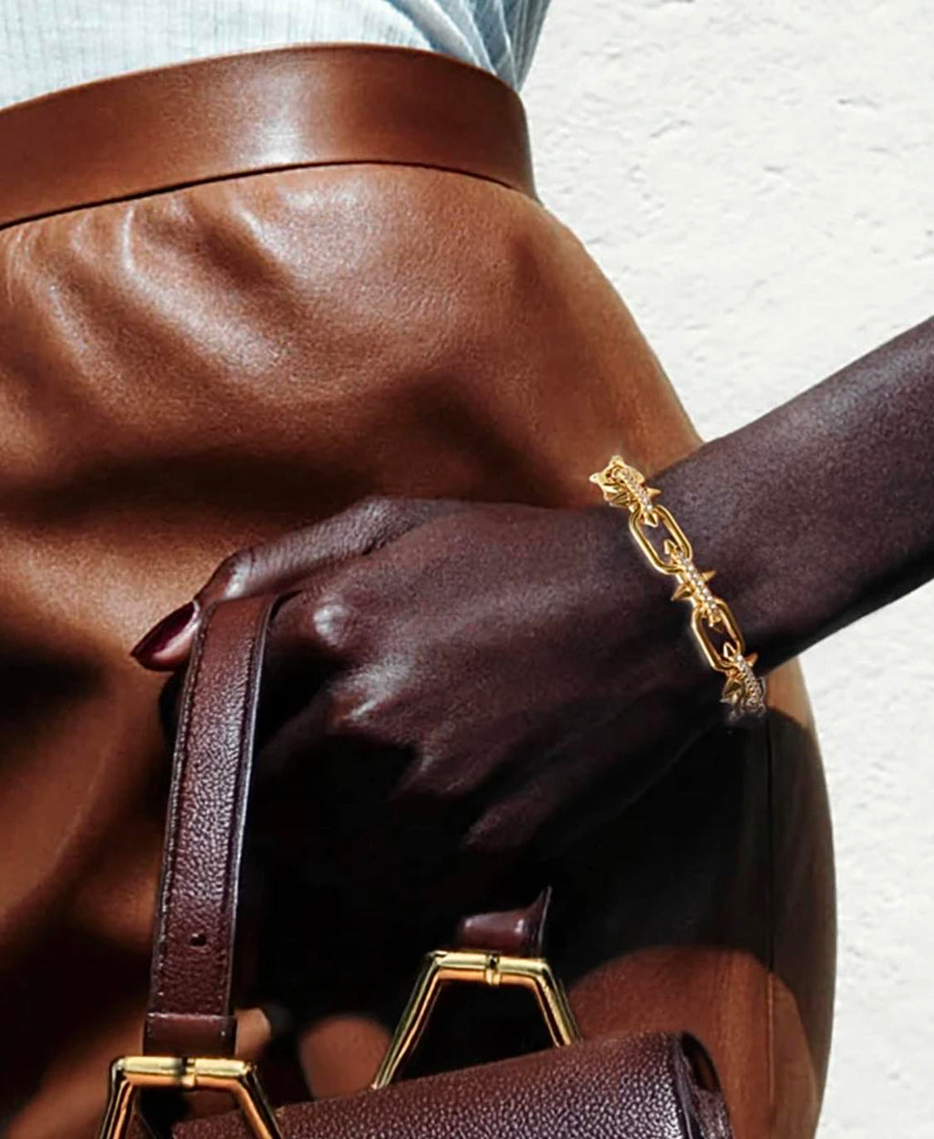 Gold Talon Chain Bracelet