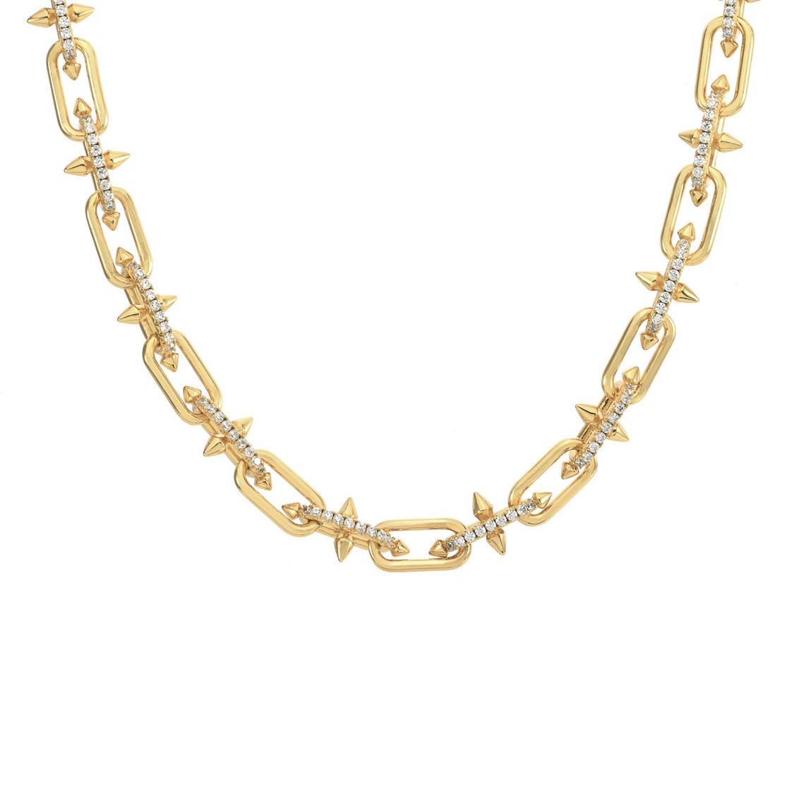 Gold Talon Chain Necklace
