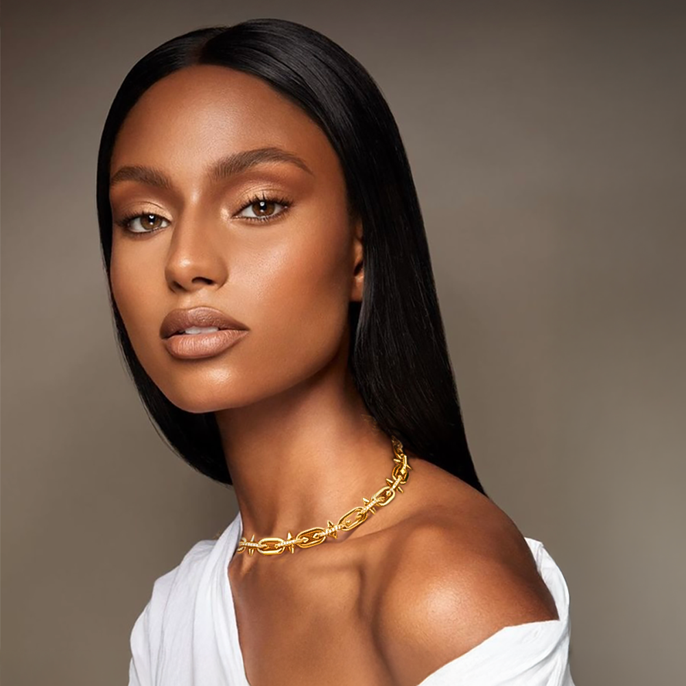 Gold Talon Chain Necklace