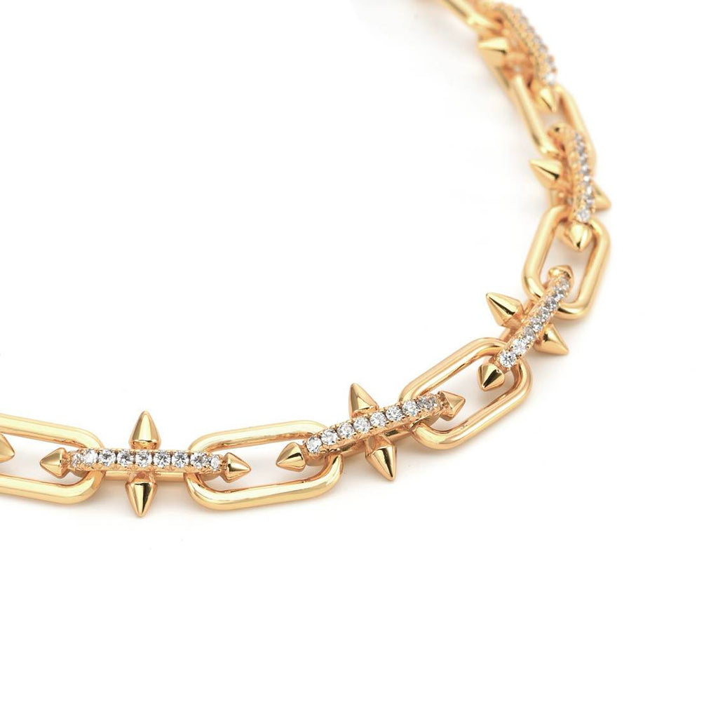 Gold Talon Chain Necklace