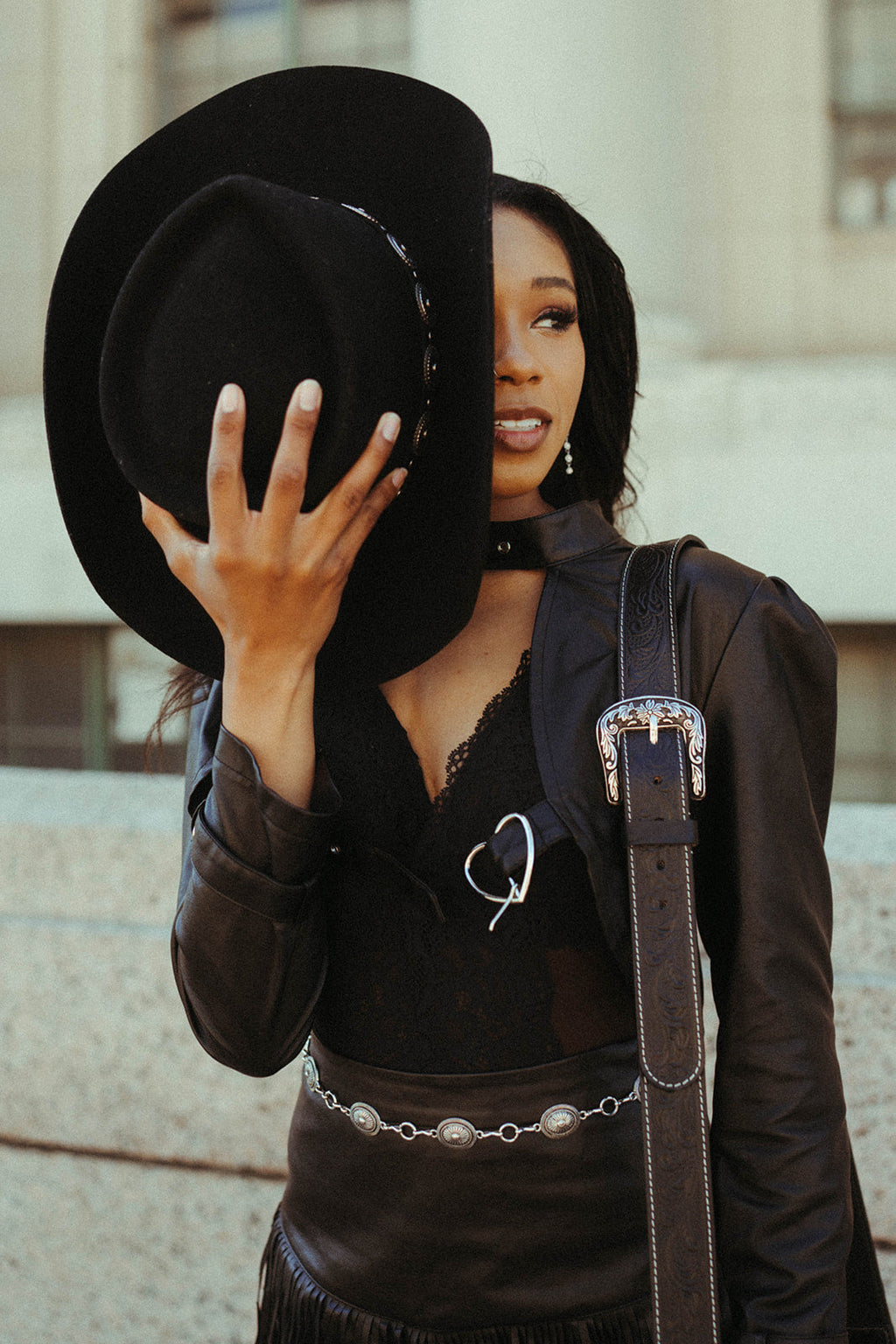 The Elva Fringe Satchel Bag