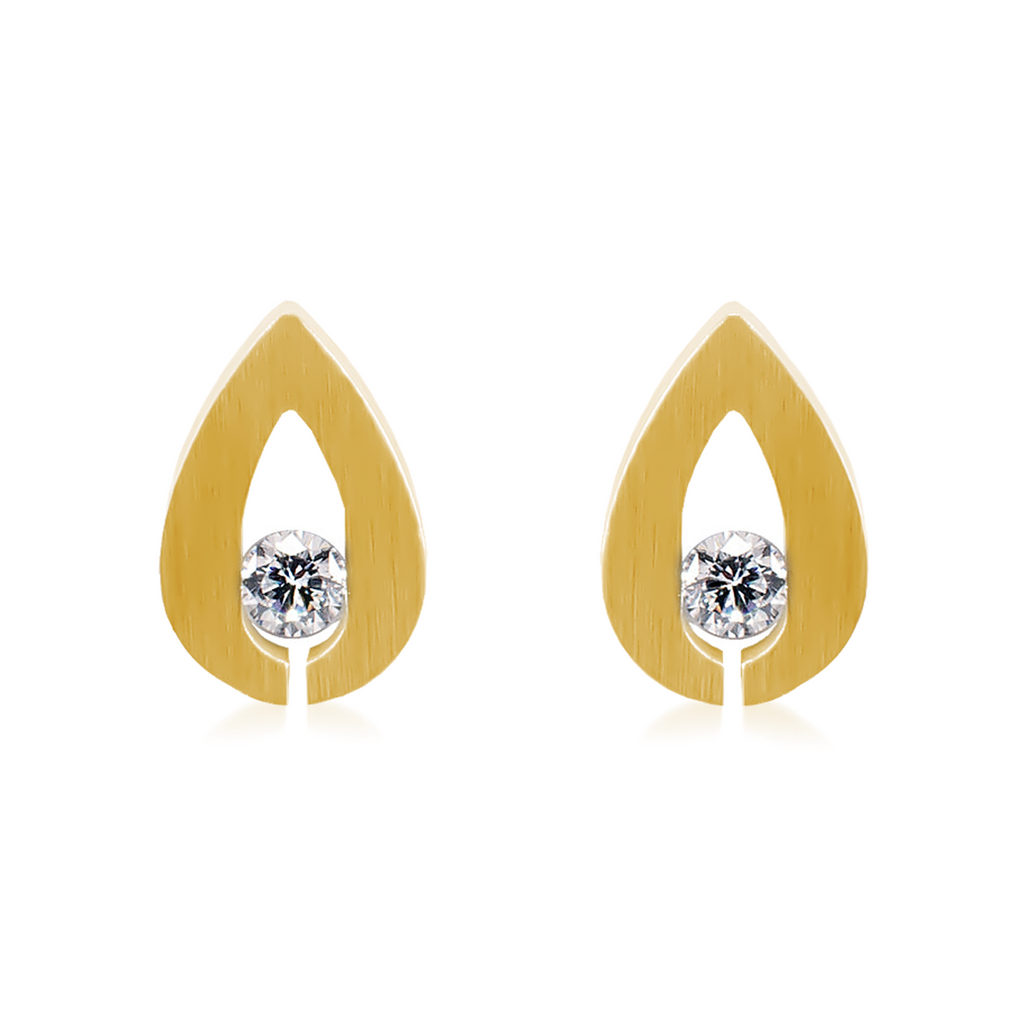 Gold Drop Earrings