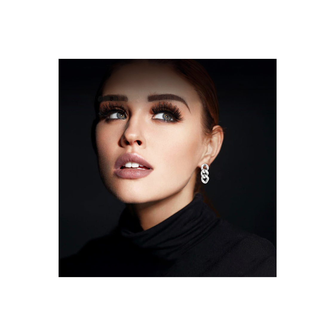 High Polish Cuban Link Earrings