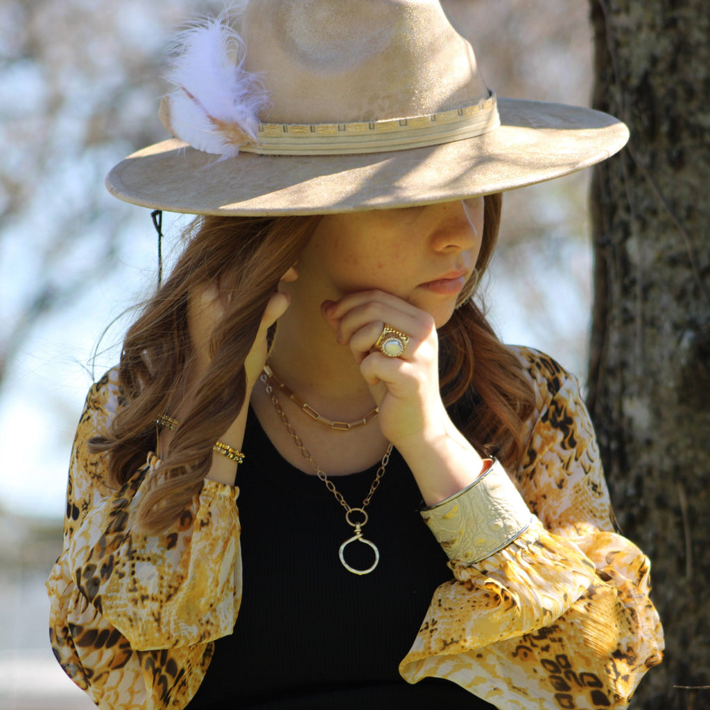 Freshwater Pearl Cuff Statement Ring