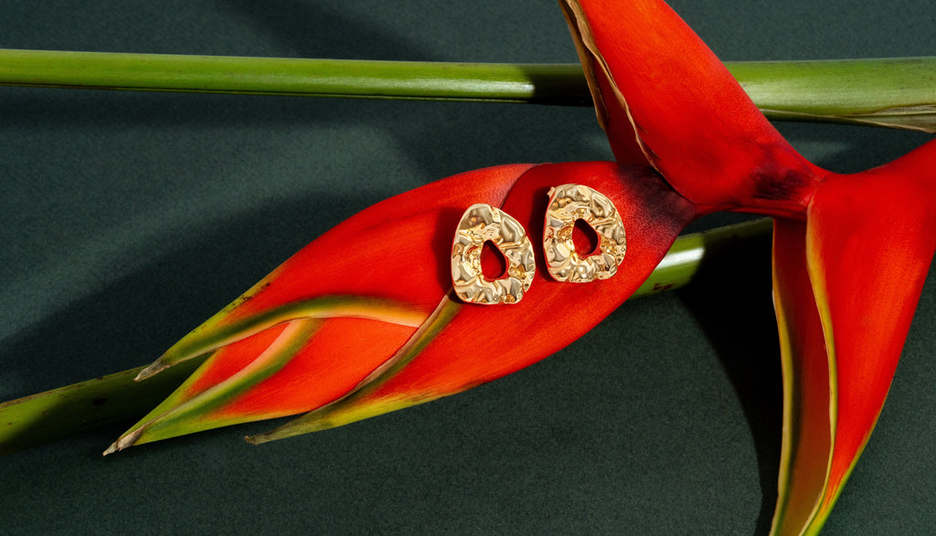 Nathalia Gold Earrings