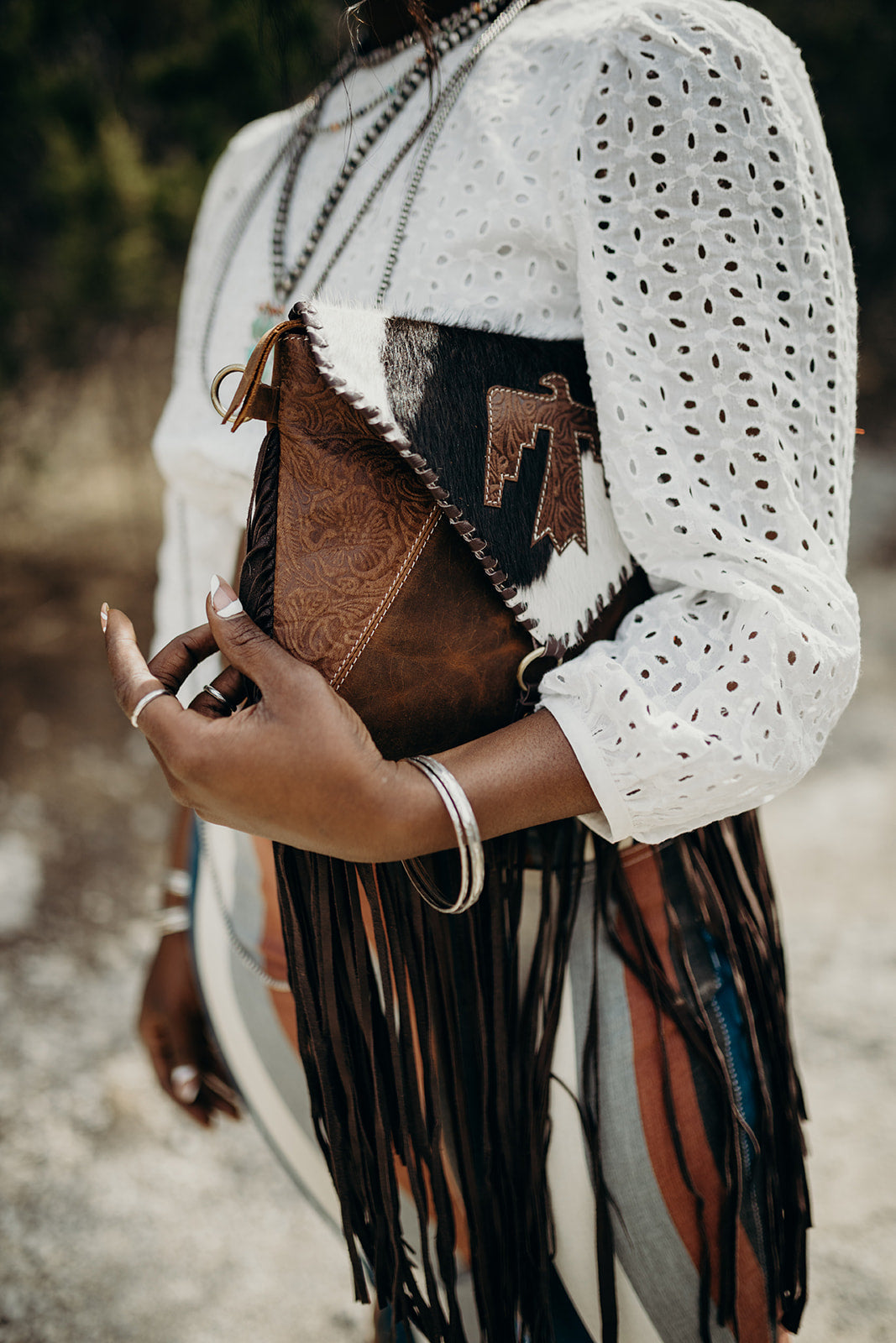 Thunderbird ‘ n Free Cowhide Bag