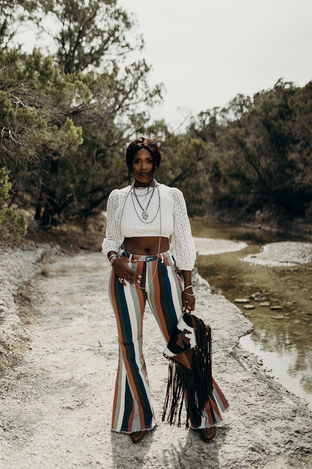 Thunderbird ‘ n Free Cowhide Bag