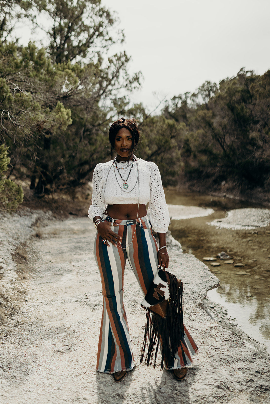 Thunderbird ‘ n Free Cowhide Bag