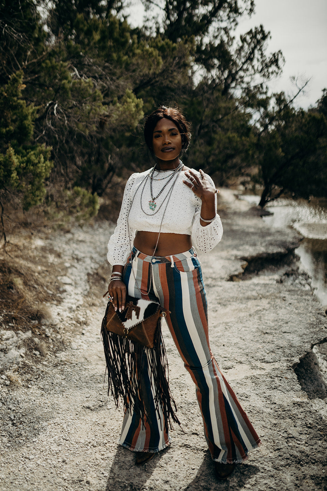 Thunderbird ‘ n Free Cowhide Bag