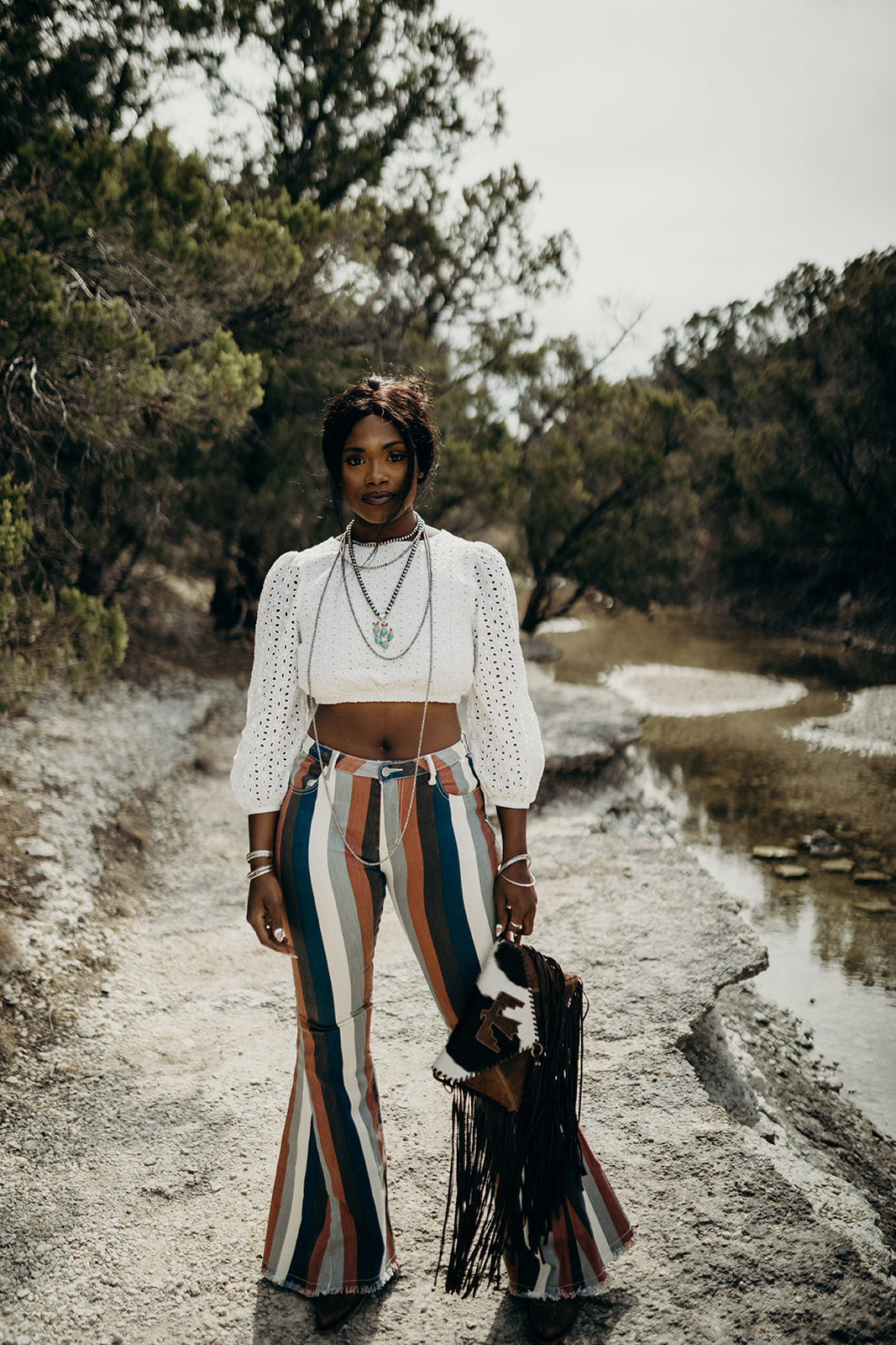 Thunderbird ‘ n Free Cowhide Bag