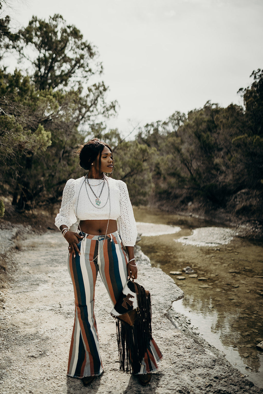 Thunderbird ‘ n Free Cowhide Bag