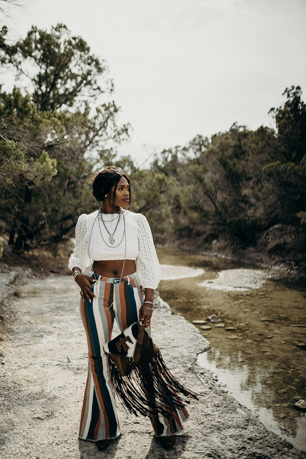 Thunderbird ‘ n Free Cowhide Bag